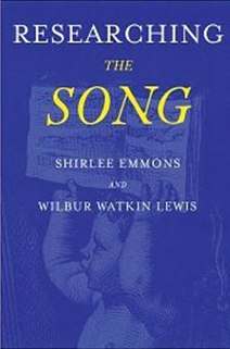 Researching The Song by Shirlee Emmons and Wilbur Watkin Lewis book cover